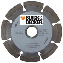 Diamantblad gesegmenteerd 125x22,2mm Black & Decker-0