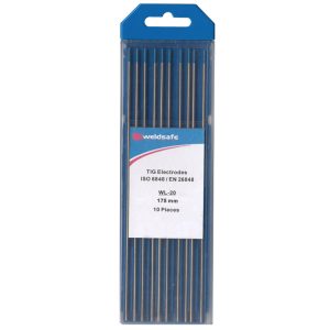 Wolfraam elektroden Weldsafe WL20 blauw 3,2mm doosje 10 stuks-0