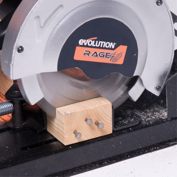 Evolution Rage4 185mm afkortzaag metaal/alu/hout-873