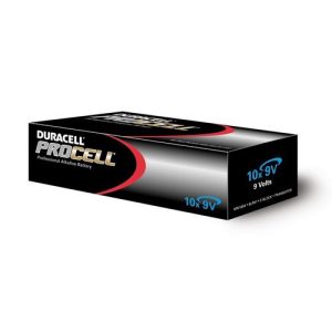Batterijen Duracell Procell 9V doos 10 stuks