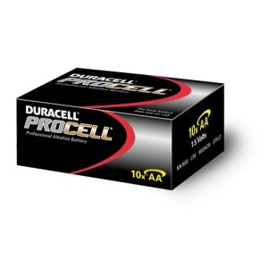 Batterijen Duracell Procell AA doos 10 stuks