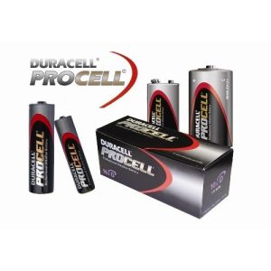 Batterijen overzicht Duracell Procell