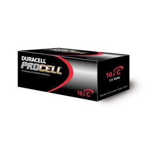 Batterijen Duracell Procell C doos 10 stuks