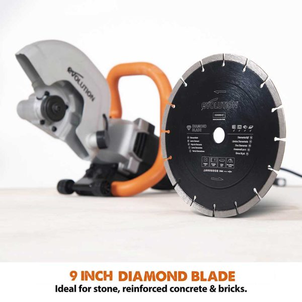 Evolution diamantblad gesegmenteerd 230mm | D230SEG-CS - Afbeelding 2