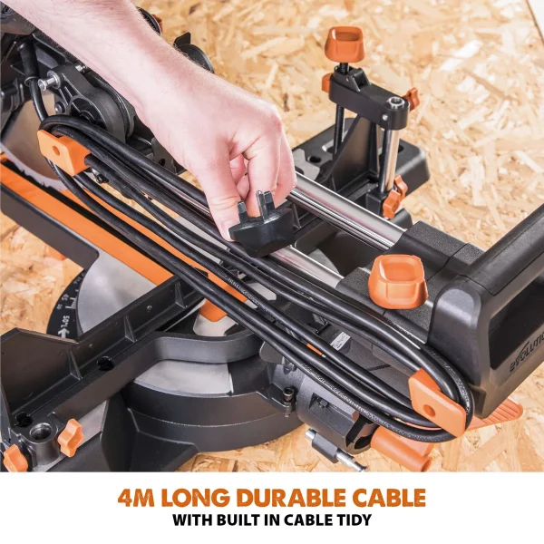 Evolution R255SMS-DB+ 255mm verstek/afkortzaag metaal/alu/hout | R255SMS-DB+ - Afbeelding 19