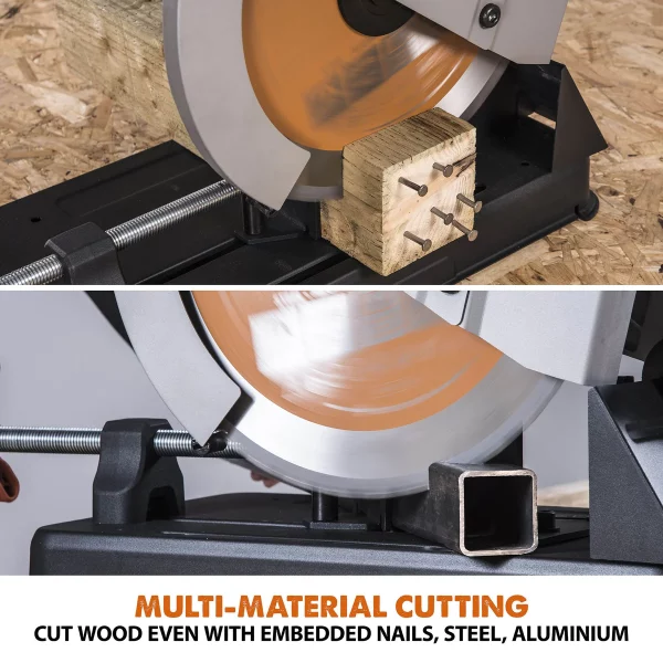 Evolution R355CPS 355mm afkortzaag metaal/alu/hout - Afbeelding 11