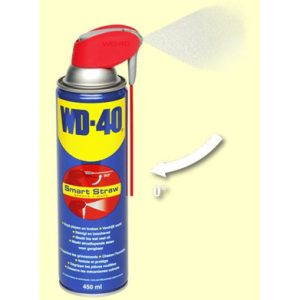 WD-40 spuitbus Smart Straw ingeklapt