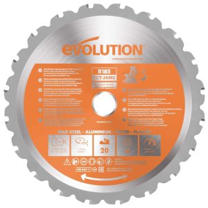 Zaagblad  Evolution 185mm multipurpose metaal/alu/hout