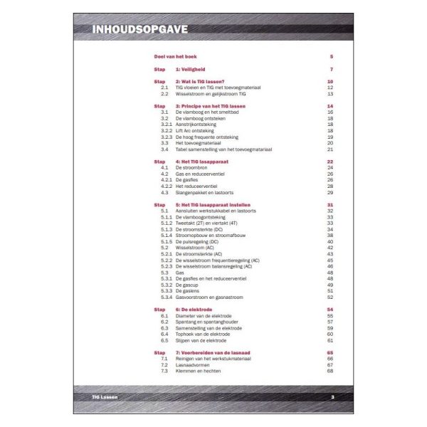 Instructieboek Stap voor Stap TIG Lassen | hardcover - Afbeelding 3
