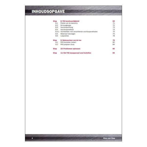 Instructieboek Stap voor Stap TIG Lassen | hardcover - Afbeelding 4