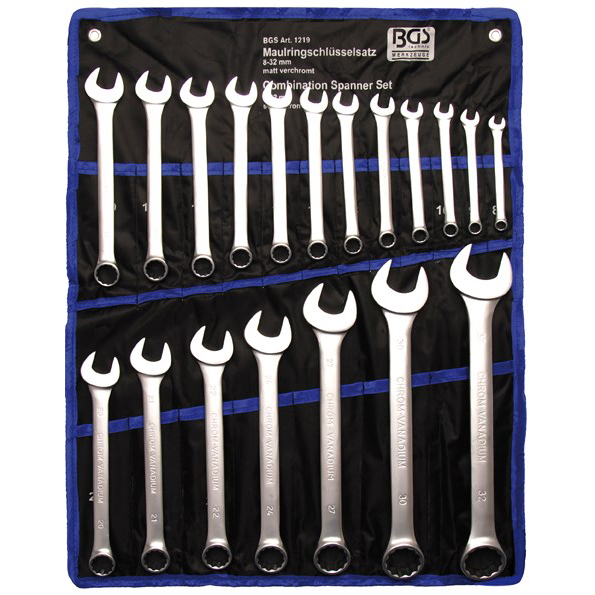 Digitaal Overdreven site Sleutelset 19-delig 8-32 mm satijn verchroomd BGS 1219 - HeelGoedGereedschap Digitaal Overdreven site Sleutelset 19-delig 8-32 mm satijn verchroomd BGS 1219 - HeelGoedGereedschap