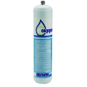 Gasfles zuurstof 1 liter 110 bar M11x1LH-0