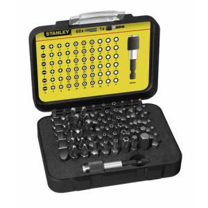 Bitset Stanley expert pro 1/4 (61 delig) magnetische bithouder | 1-13-902-0
