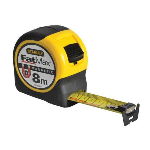 Rolbandmaat Stanley FatMax blade armor magnetisch 8m