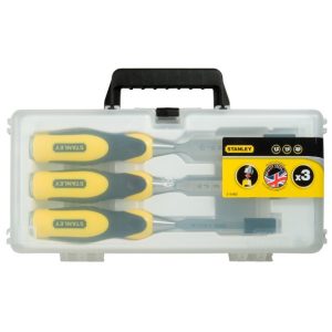 Steekbeitelset Stanley 3-delig 12, 18 , 25 mm-6691