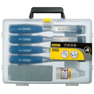 Steekbeitelset Stanley basic 6-delig | 0-16-130-6751