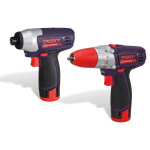 Sparky Twin Set 10.8V accuboor en slagschroevendraaier-0