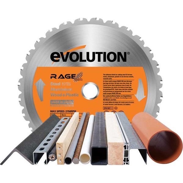 Evolution RAGE 5-S 255mm TCT Multipurpose Tafelzaag | 057-0003 - Afbeelding 18