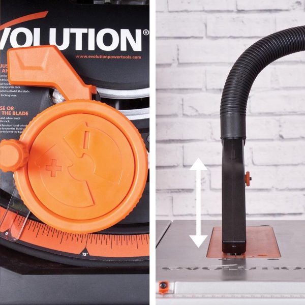 Evolution RAGE 5-S 255mm TCT Multipurpose Tafelzaag | 057-0003 - Afbeelding 13