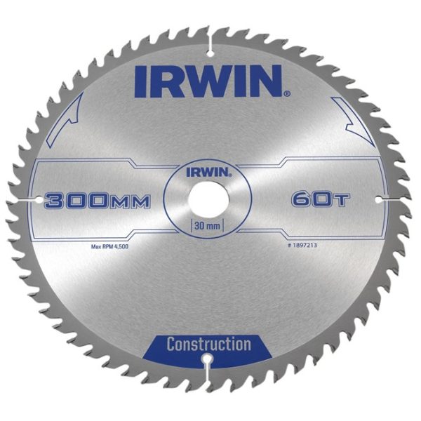 Irwin zaagblad 300 x 30mm x 60T ATB-0