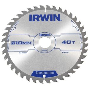 Zaagblad Irwin 210 x 30mm x 40T ATB-0