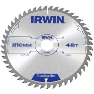 Zaagblad Irwin 216 x 30mm x 48T ATB-0