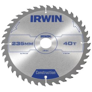 Zaagblad Irwin 235 x 30mm x 40T ATB-0