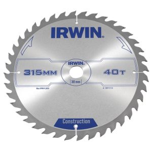 Irwin zaagblad 315 x 30mm x 40T ATB-0