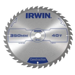 Cirkel zaagblad Irwin 350 x 30mm x 40T ATB-0