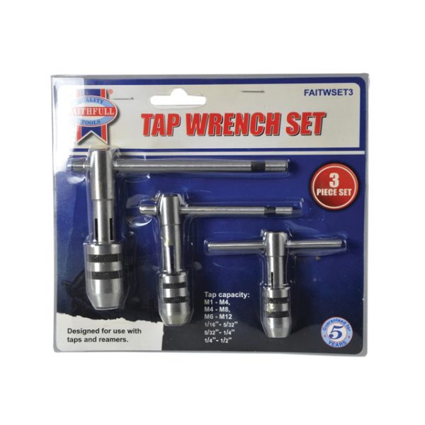 Tapkruk set 3 delig | Faithfull FAITWSET3-10360