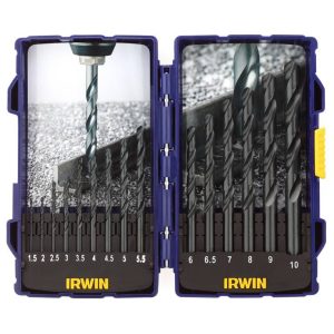 Hss Pro boren set 15 stuks | Irwin IRW10503989-0