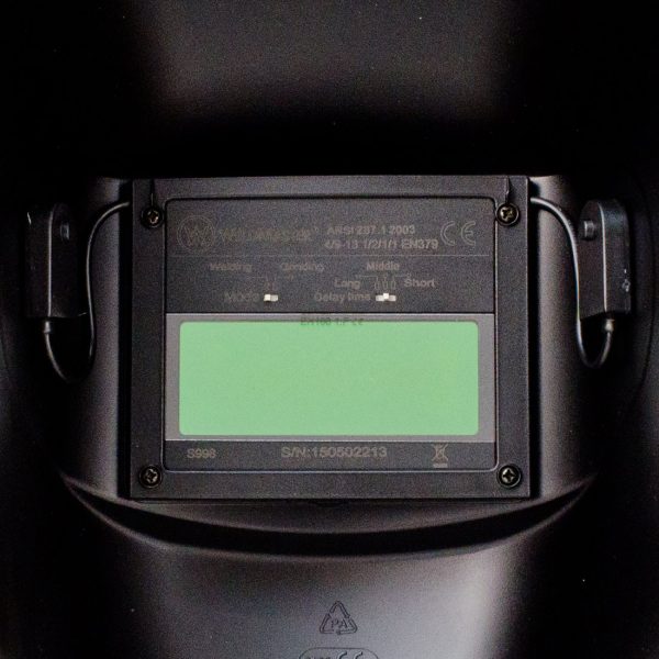 Automatische lashelm WeldMaster S998F Mat Zwart-9904