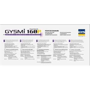 Gys Lasinverter GYSMI 160P info