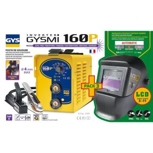 Gys Set: Lasinverter GYSMI 160P + LCD Techno 11 lashelm-10211