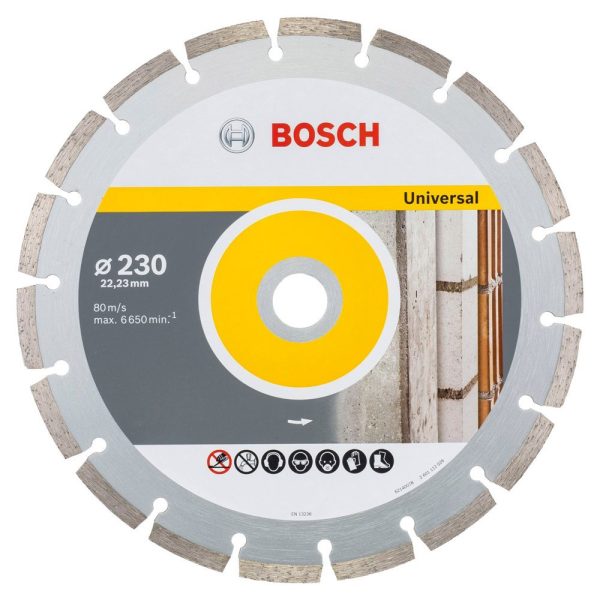 Bosch diamantblad 230mm gesegmenteerd Universal Fast Cut | 2608602195-0