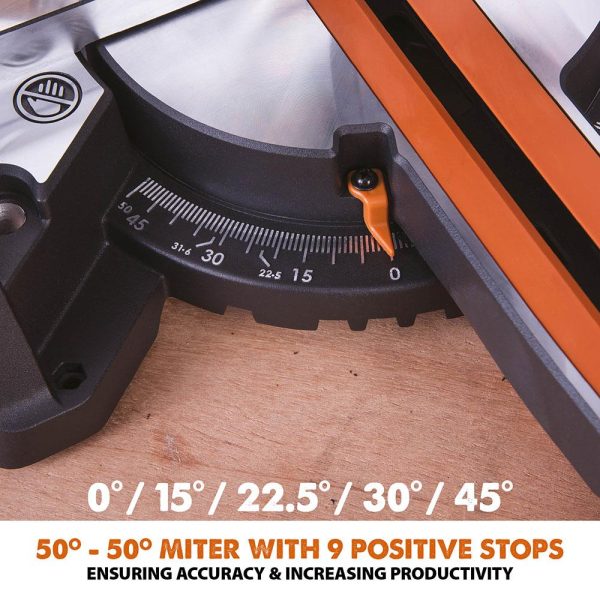 Evolution Rage R210SMS+ glijdende verstek/afkortzaag 210mm | R210SMS+ - Afbeelding 14