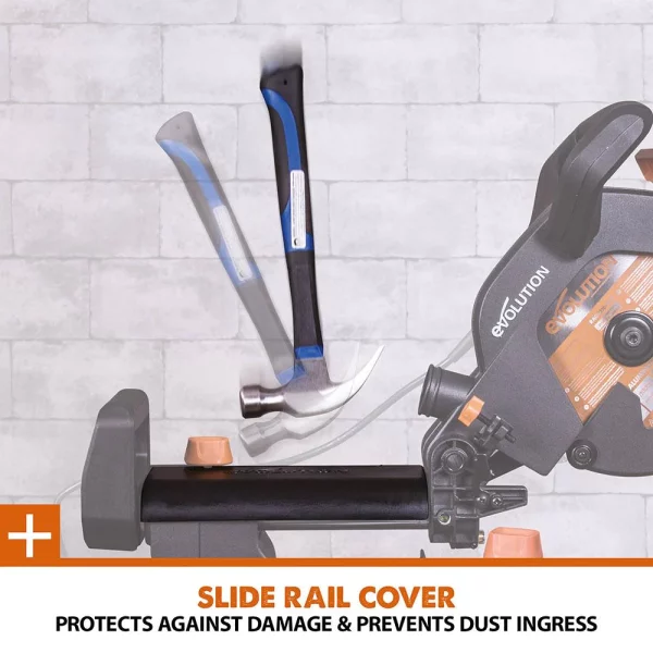 Evolution Rage R210SMS+ glijdende verstek/afkortzaag 210mm | R210SMS+ - Afbeelding 17