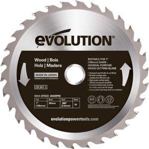Zaagblad Evolution 180mm voor hout | EVOBLADE180WD