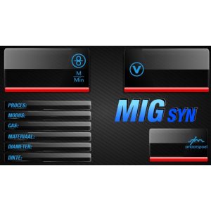 EVO MIG 200 Multi Synergic PFC Digitaal lasapparaat (MW82)-11286