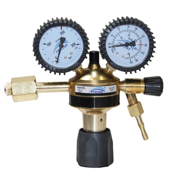 Reduceerventiel Argon/menggas 0-32 ltr/min 300bar Most