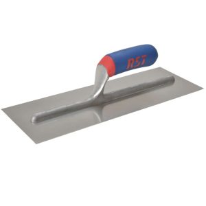 Pleisterspaan roestvrijstaal met softgrip handgreep 405 x 100mm | R.S.T. 16SSD
