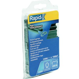 Hekwerk klemringen groen Rapid VR16 400 stuks 40108797
