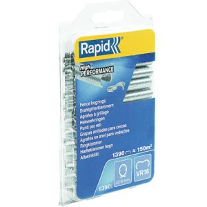 Hekwerk klemringen gegalvaniseerd Rapid VR16 1390 stuks 40108799