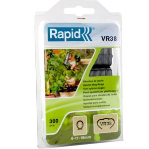 Tuin klemringen gegalvaniseerd Rapid VR38 300 stuks Rapid 40109236
