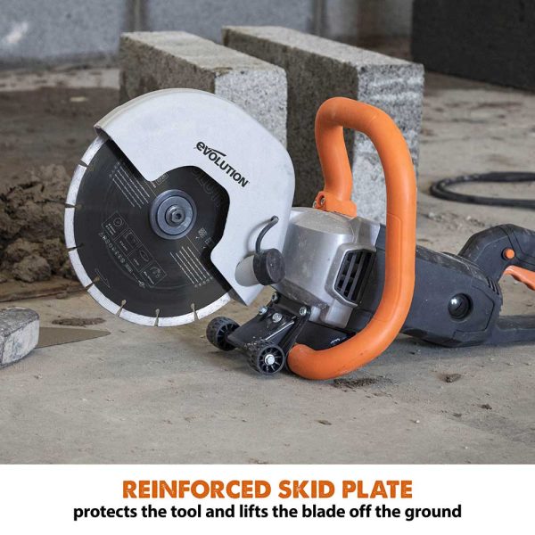 Evolution R230DCT betonzaag / bandenzaag 230mm | R230DCT - Afbeelding 13