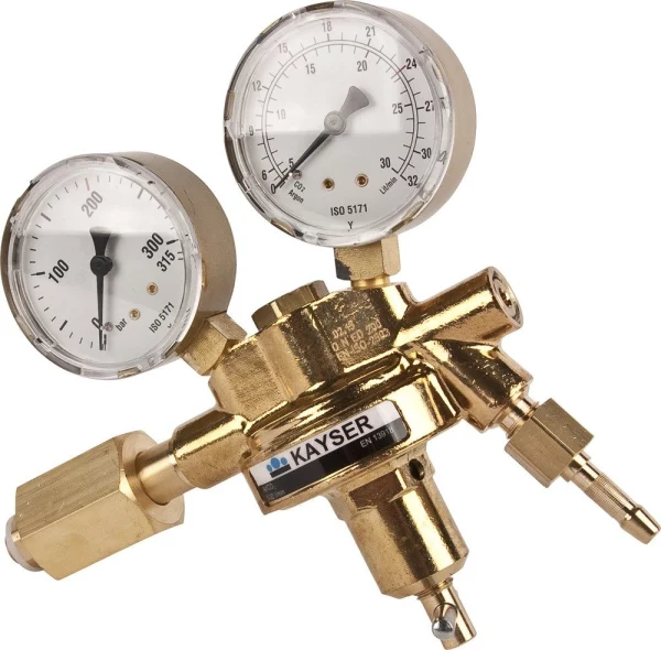 Reduceerventiel CO2 koolzuur Kayser 0-28 l/m - Afbeelding 2