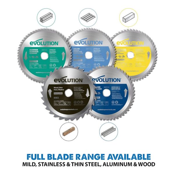 Zaagblad Evolution 210mm voor staal | M210TCT-50MS - Afbeelding 2