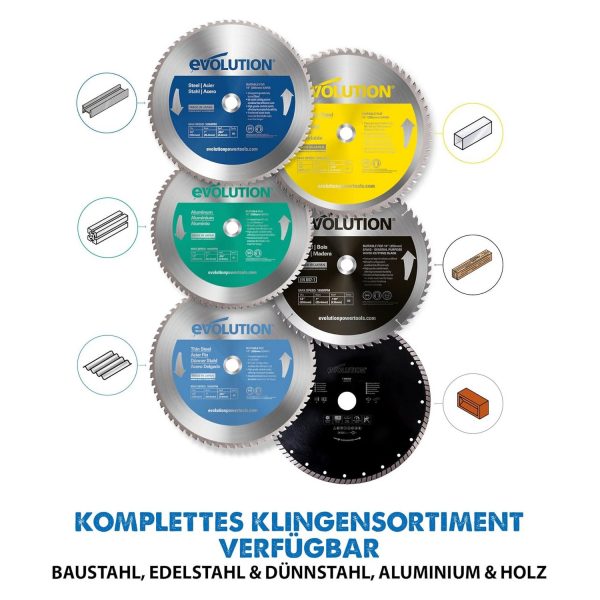 Zaagblad Evolution 355mm voor staal | M355TCT-66CS - Afbeelding 6