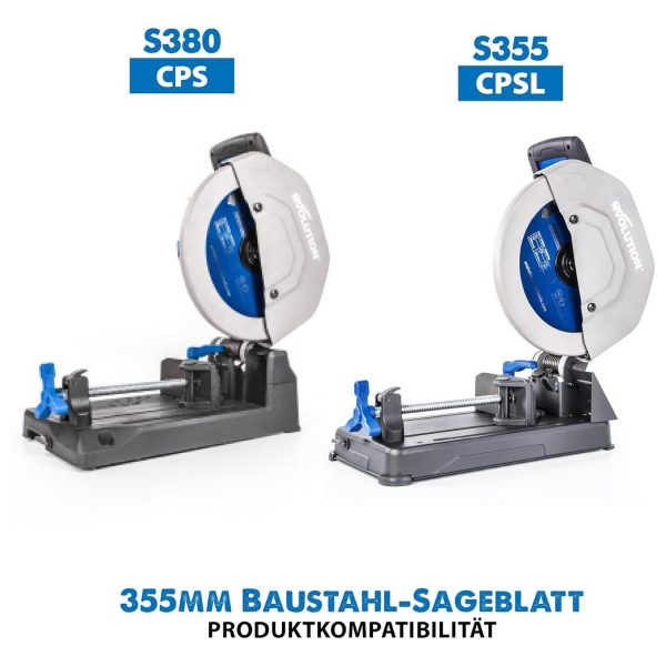 Zaagblad Evolution 355mm voor staal | M355TCT-66CS - Afbeelding 5