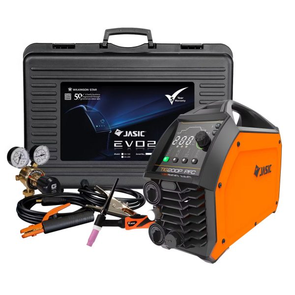 Jasic EVO TIG 200P PFC DC Puls Lasapparaat 200A Compact - Afbeelding 2